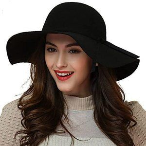 Foldable wide bowler hat
